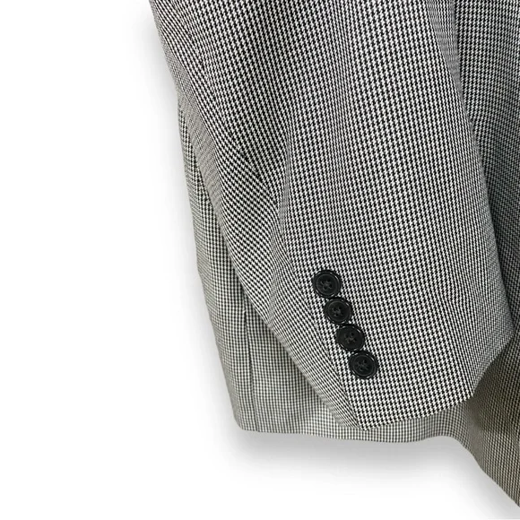 LAUREN RALPH LAUREN Mini Houndstooth Sports Jacket 46 R - Picture 3 of 10